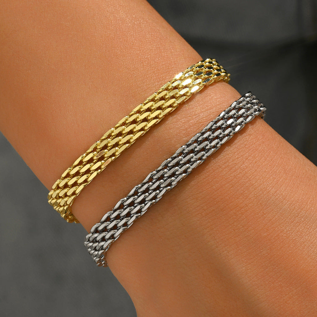 Panther Classic Silver Bracelet