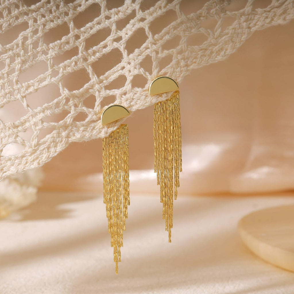 The Linear Flow Earrings