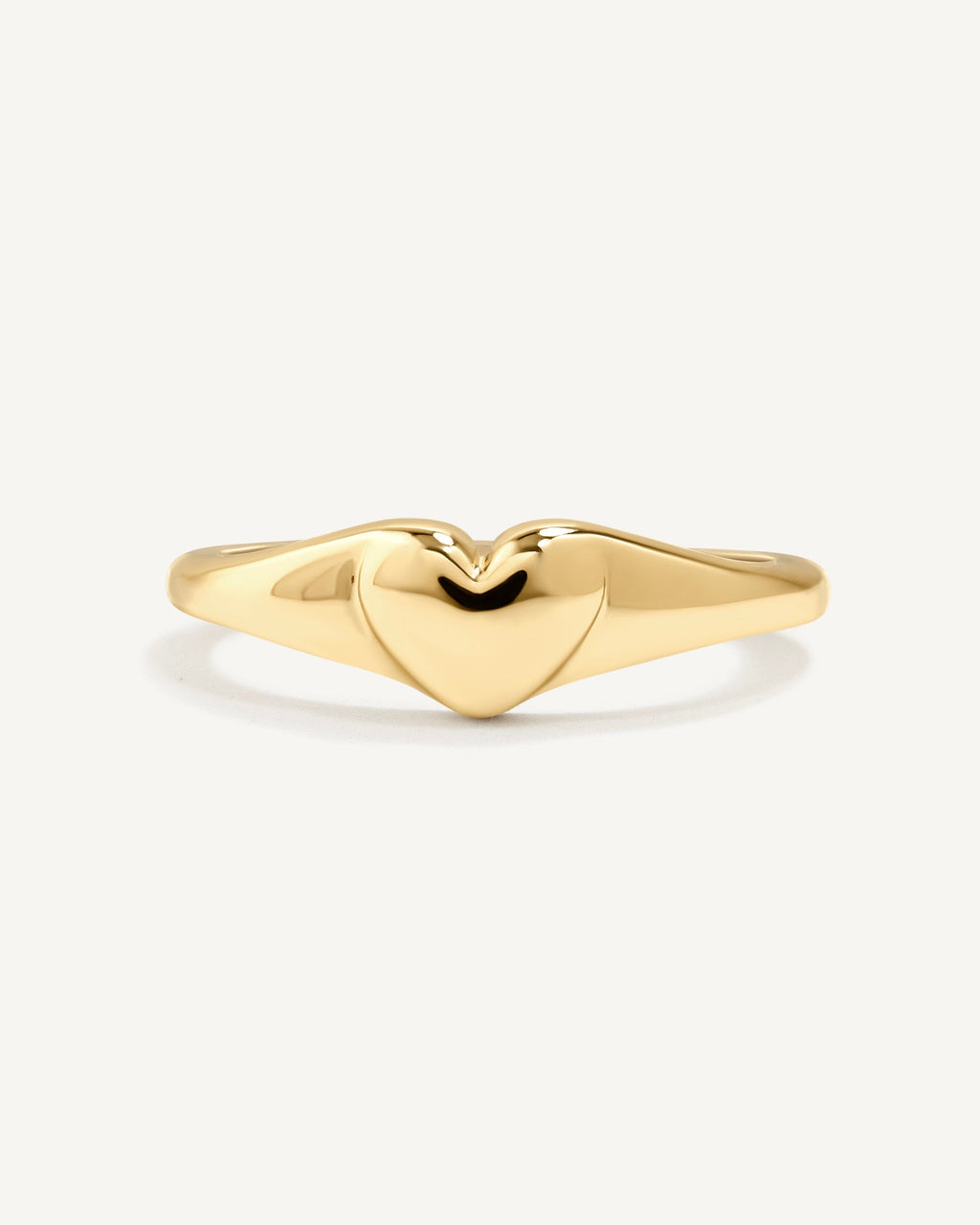 Dome Heart Ring