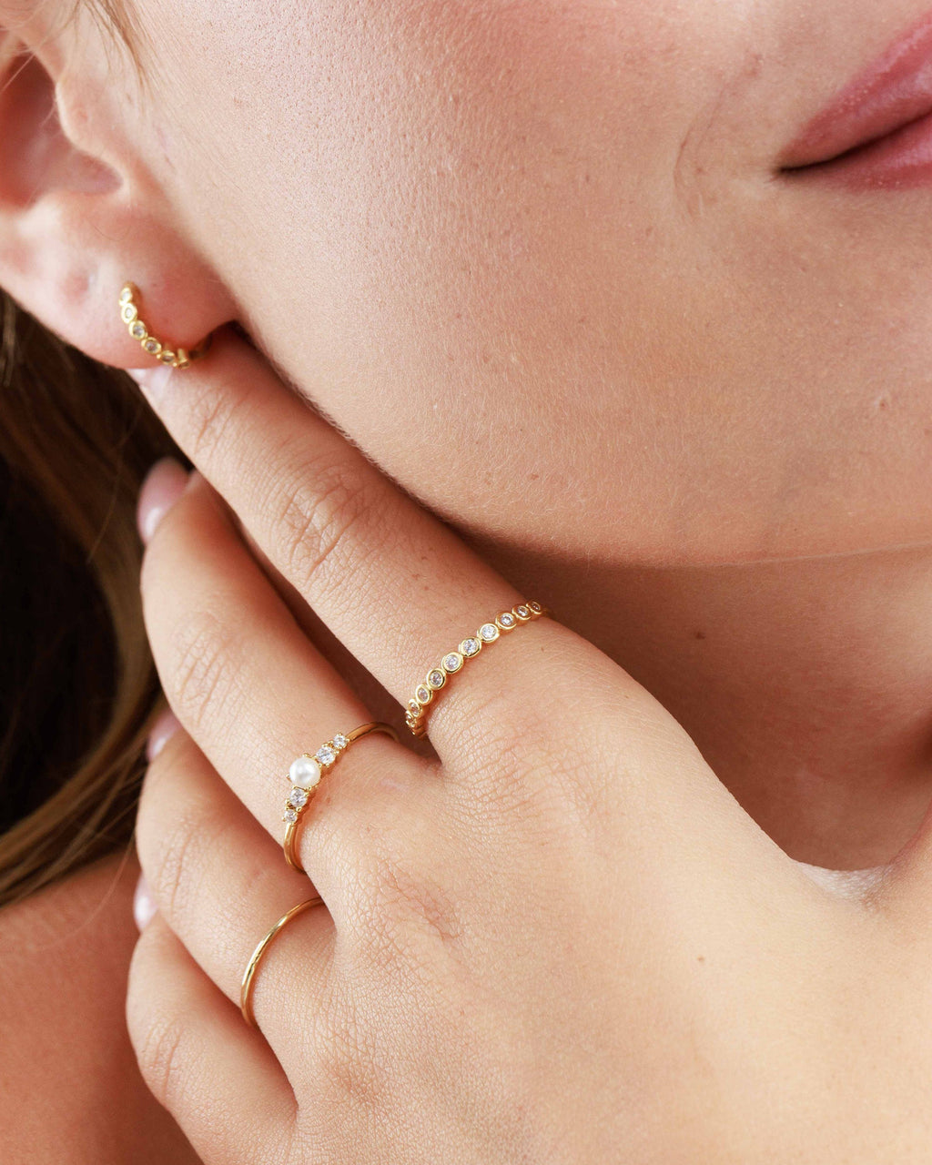 Halo Crystal Ring