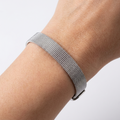 Luna Silver Strap Bracelet