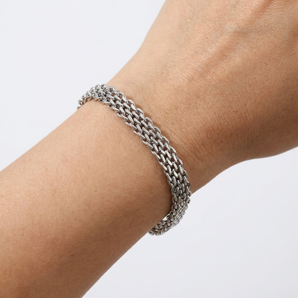 Panther Classic Silver Bracelet