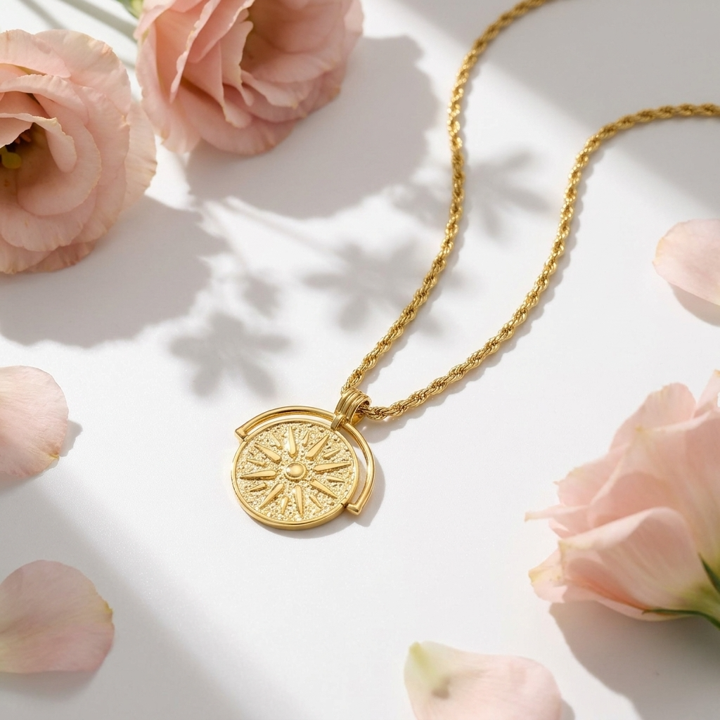 Midday Sun Gold Necklace