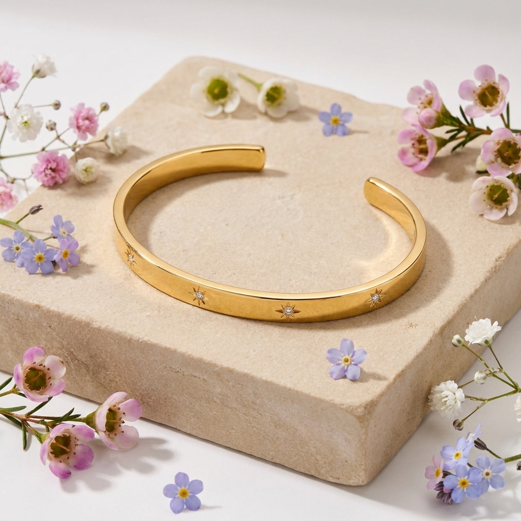 Stardust Gold Cuff