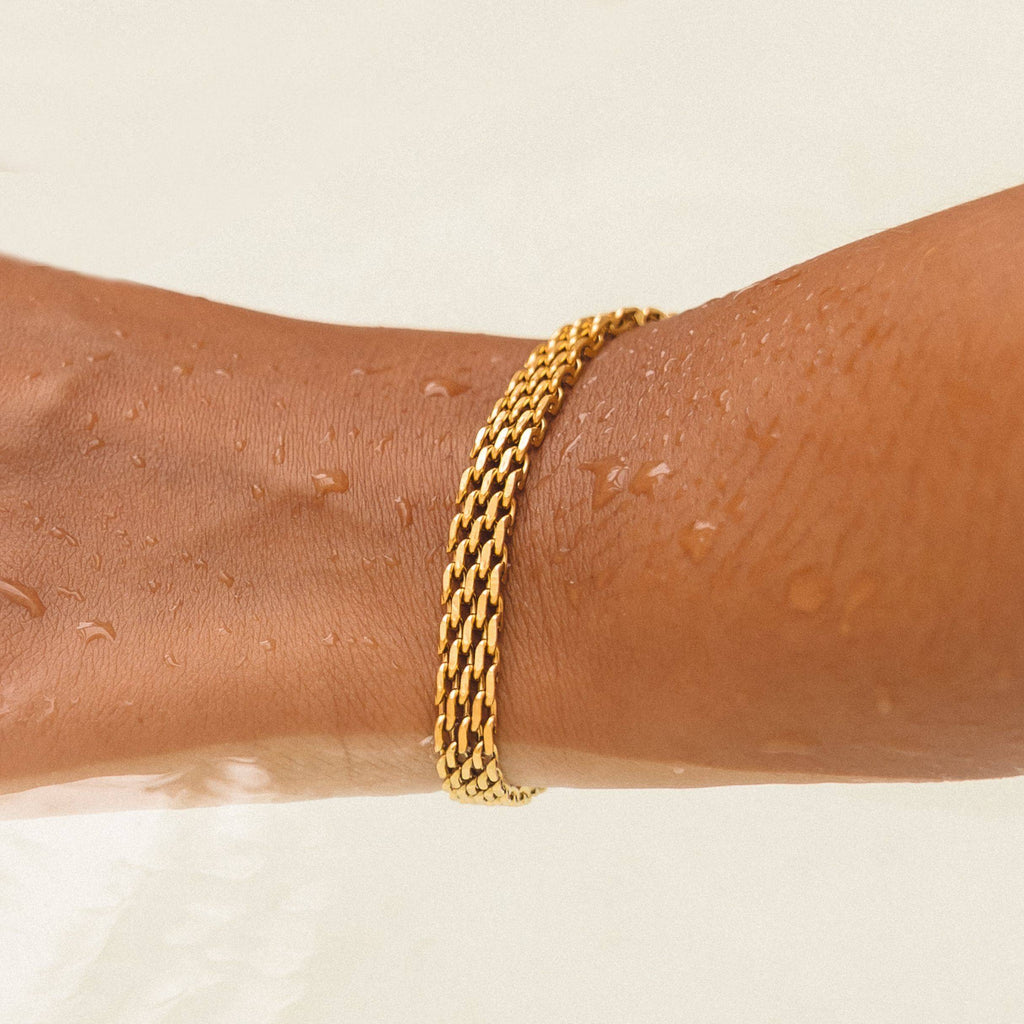 Panther Classic Gold Bracelet