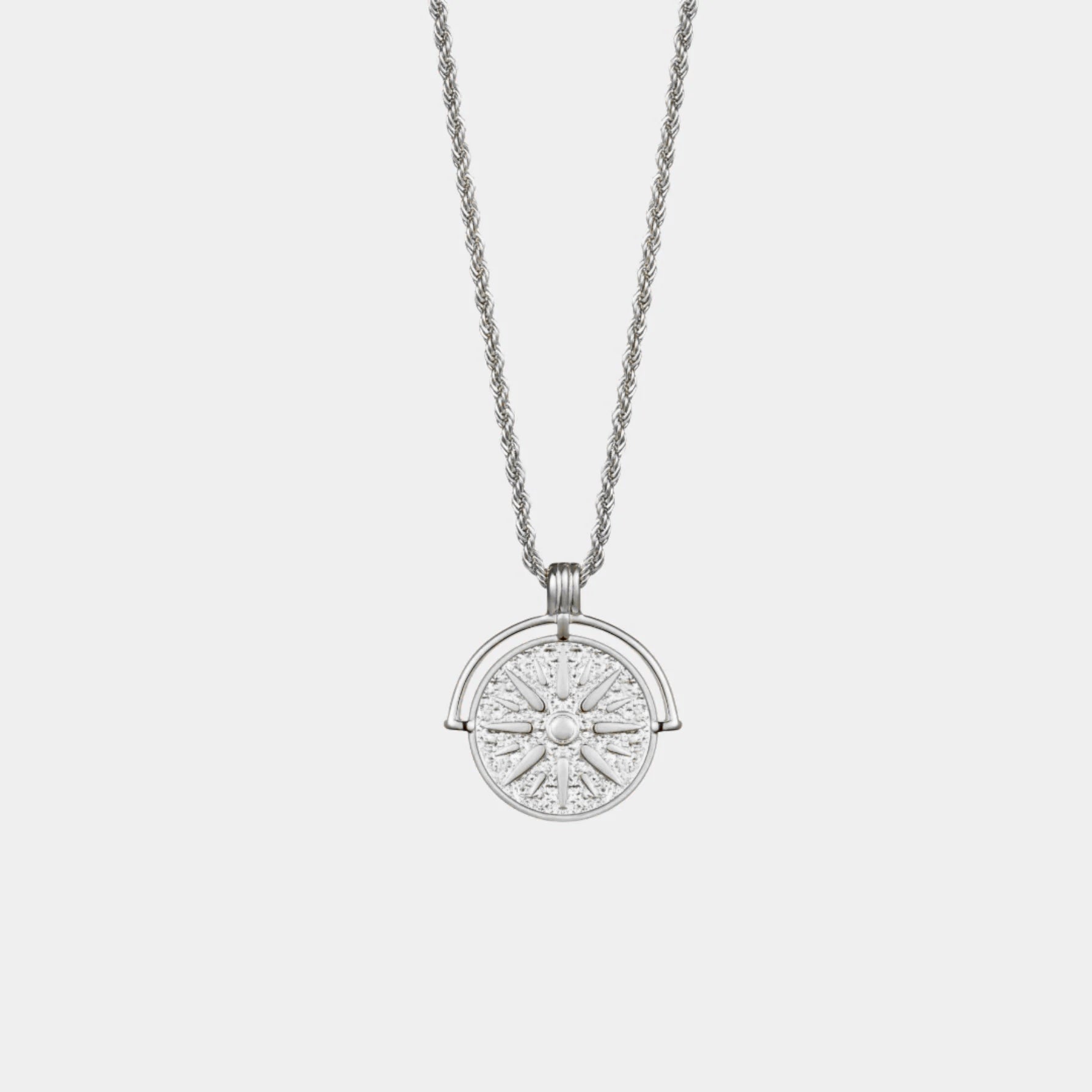 Midday Sun Silver Necklace